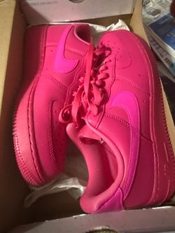 Pink Nike Air Forces