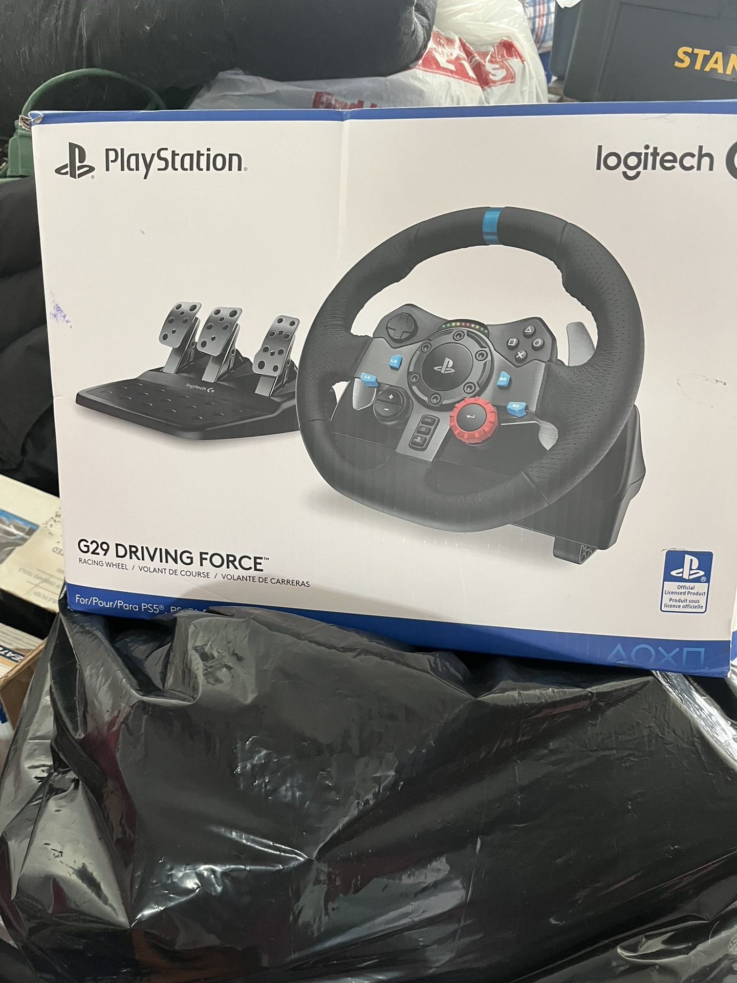PlayStation 5 G29 Driving Force Steering Wheel 