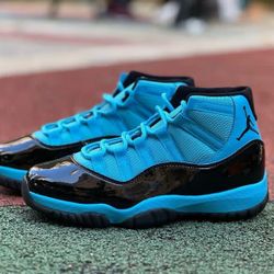 Retro Baby Blue and Black 11s
