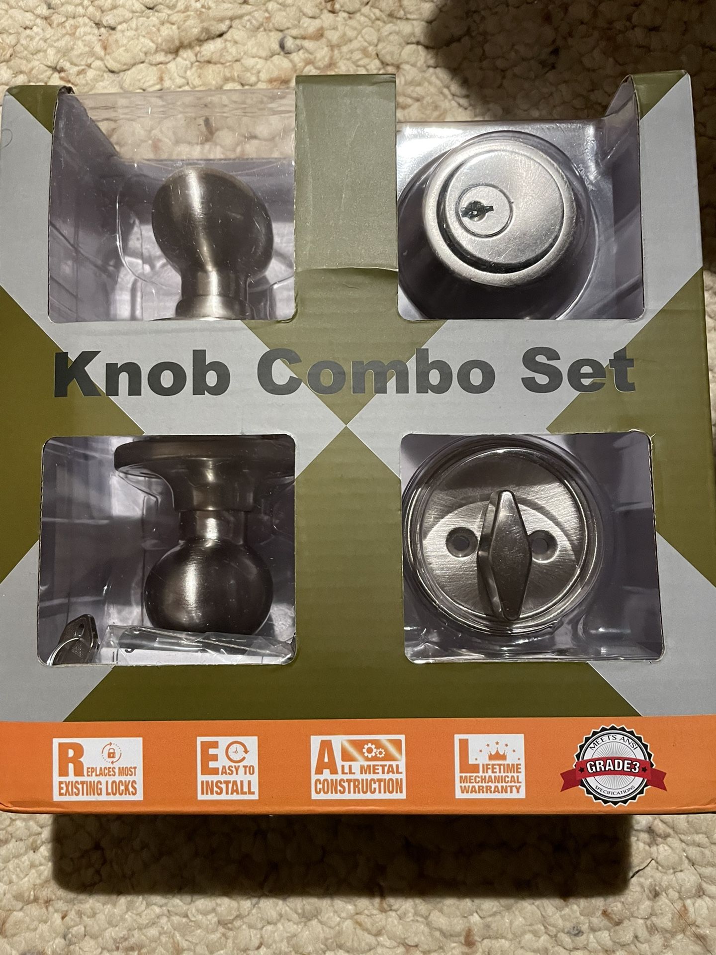 Aida Knob Combo Set