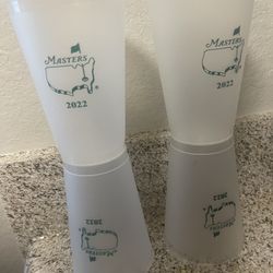The Augusta National Golf Cups 2022(set Of 4)