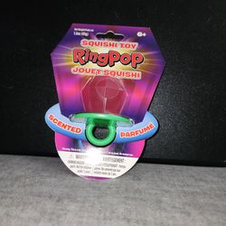 Rare New Scented Ring Pop Squishy