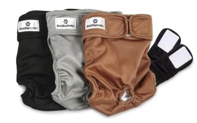 Doggie Diapers Set Of 3 Size Medium 