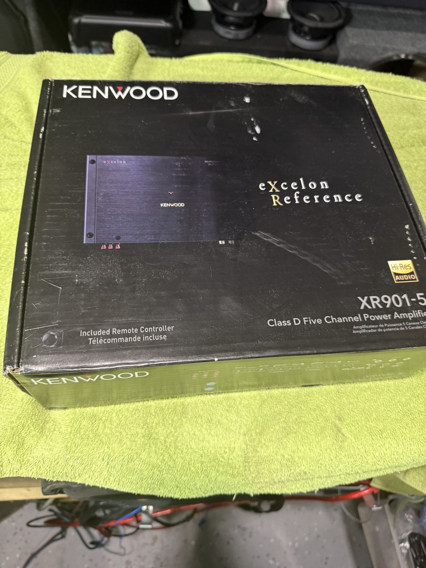 5 Channel Kenwood Amp 