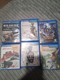 PS Vita Game Lot of 6