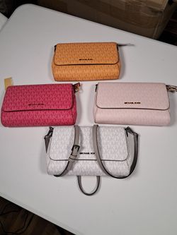 White/Grey Michael Kors Jetsetter