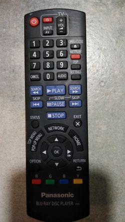 Panasonic Blu-ray disc player