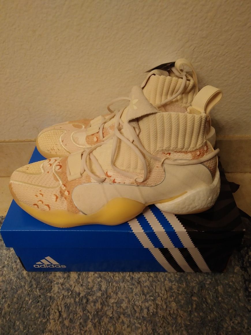 Adidas Crazy BYW X cream size 9.5 men