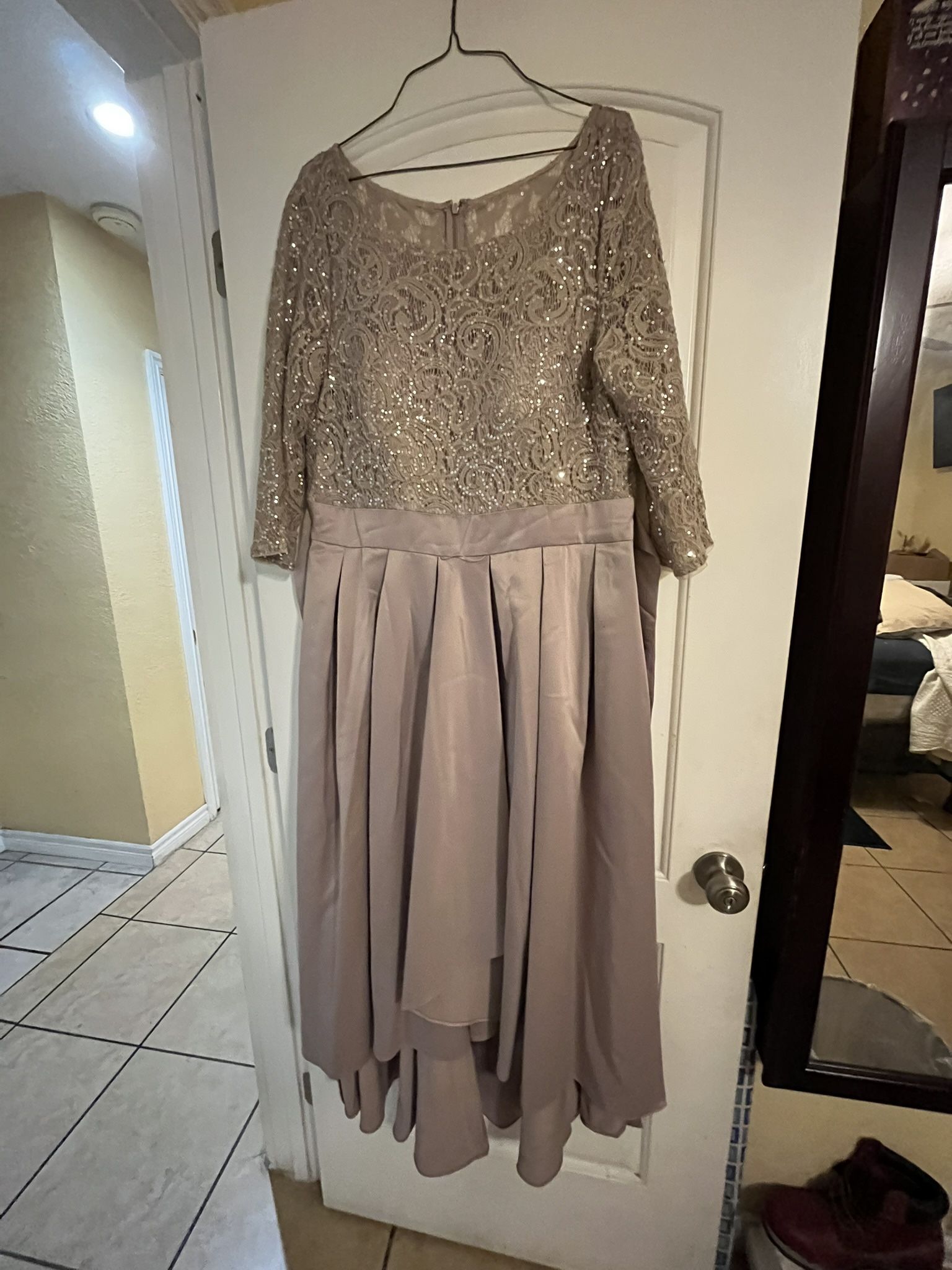 Women Dress Size 16  Evening Dress, Bridesmaid Dress 