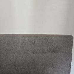 Free Full Size Bed Frame With Upholstered Headboard