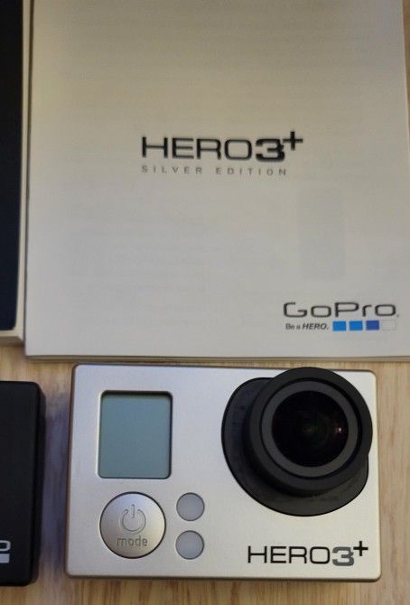 GoPro hero 3 + Silver. ( Kevsell)