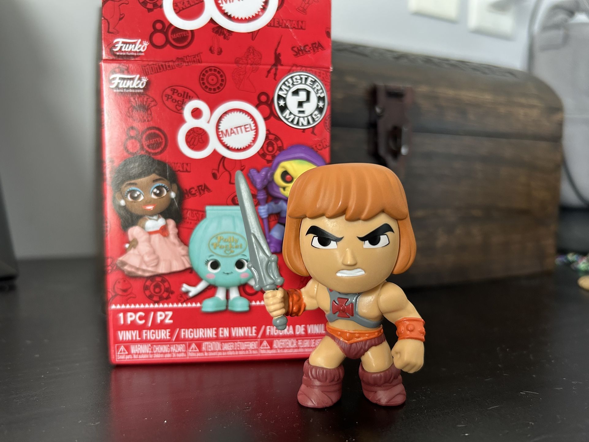 He-Man Vinyl Figure Mattel 80 Years Funko