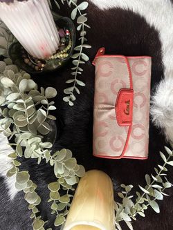✨Vintage✨ Coach Ashley Flap Wallet