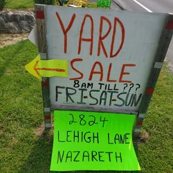 GARAGE SALE---INSIDE BUILDING SALE
