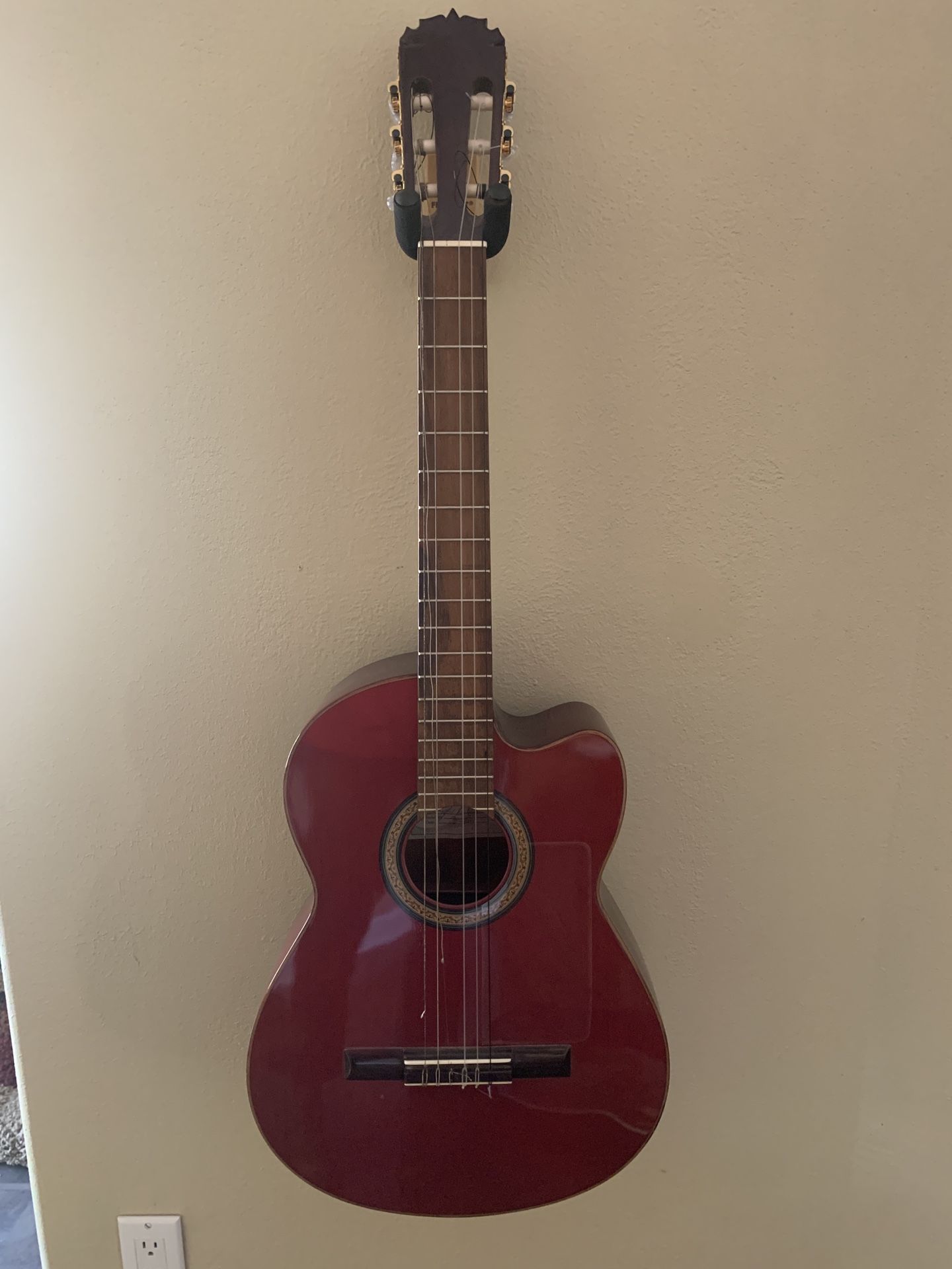 Pimentel M-1 Deluxe concert acoustic Guitar, Handmade 2000 Rare