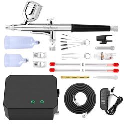 Nail/Makeup - Airbrush Kit with Air Compressor