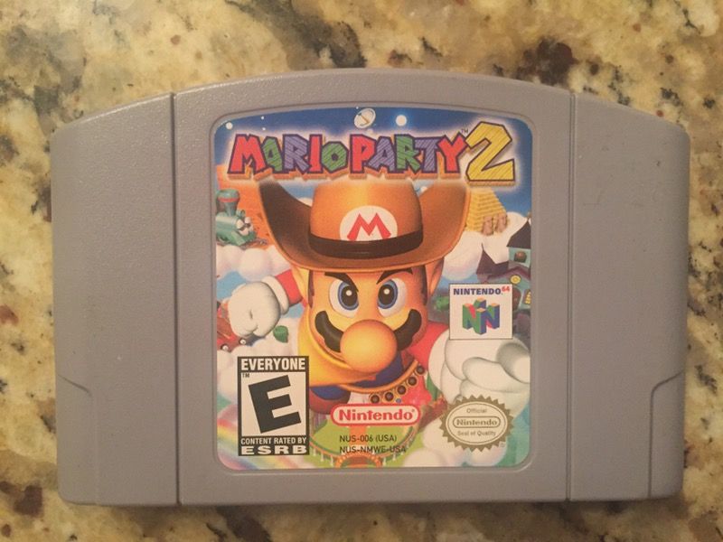 Nintendo N64 MARIO Party 2 Cartridge