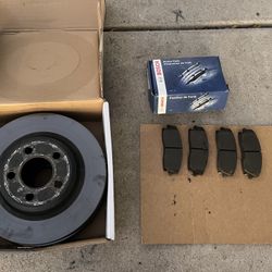 2015 Dodge Charger Front Brakes And Rotors 