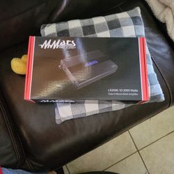 Brand New Mmats LS2000.1D 2000 Watt Rms Amp Amplifier New Sealed