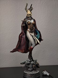 SIDESHOW EXL. Court of the Dead KIER VALKYRIE OF THE DEAD Premium STATUE 62/1500