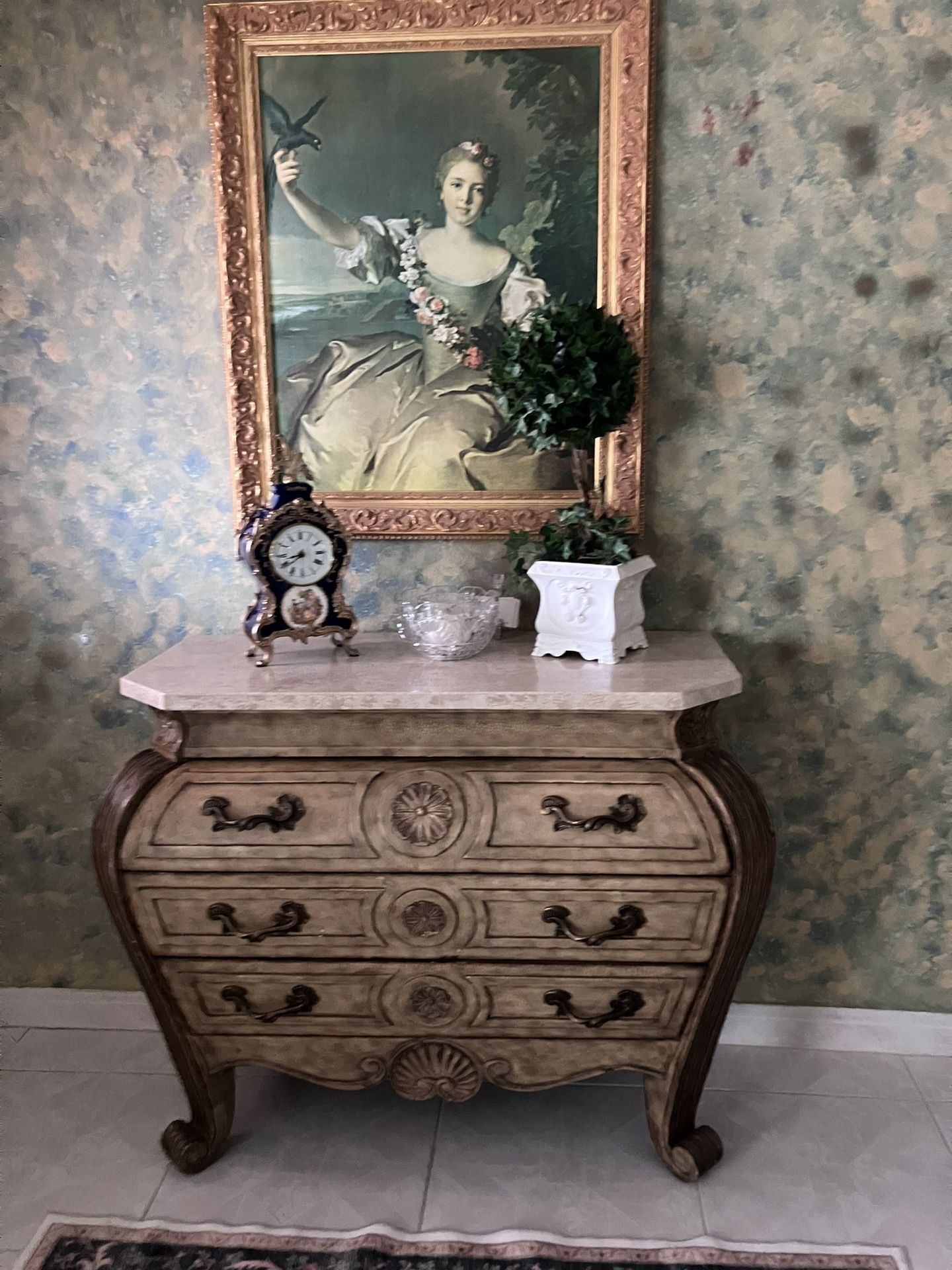 Entry Table French Commode Style