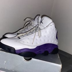 Jordan Retro 13 Court Purple Size 9.5