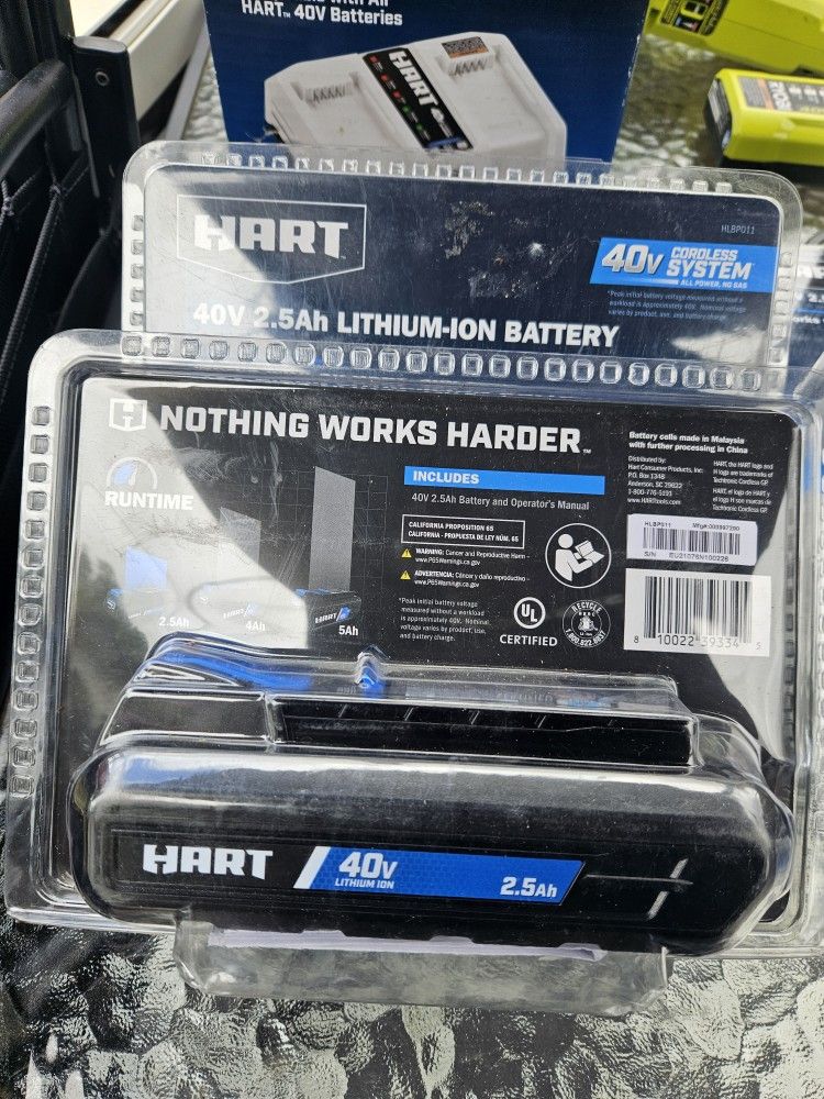 Hart Cordless Battery