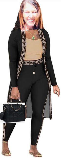 Get your Greek on with the 3 piece outfit
