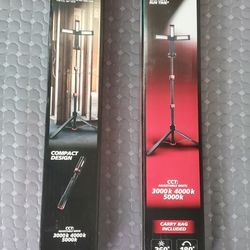 OBO HUSKEY RECHARGEABLE LED WIRK LIGHT/TRIPOD 