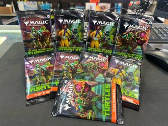Magic: The Gathering Teenage Mutant Ninja Turtles Play Booster packs - PRICE EACH-