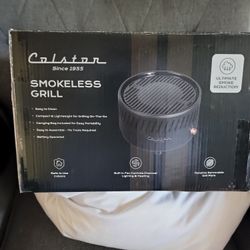 Colston Portable Smoke Reducing Charcoal Grill