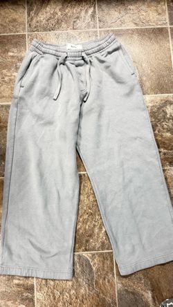 Hollister "Love Always Los Angeles" Graphic Sweatpants – Grey, Size M