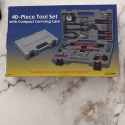Tool Box With 40 Pieces (brand New, Unopened) 