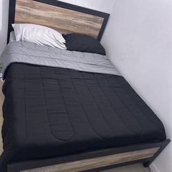 Full Size Bed AND Mattress