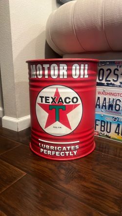 Bote decorativo Texaco container