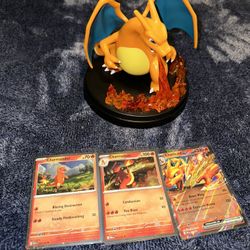 Pokemon TCG Charizard ex Super Premium Collection Figurine 