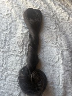 22” Dark Brown Ponytail Extension