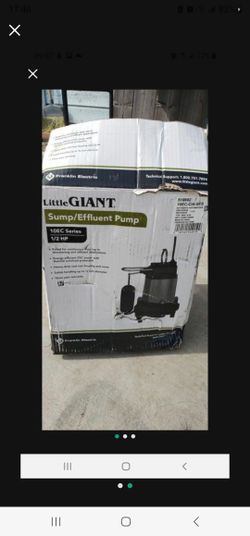 Little Giant Sump Pump NEW