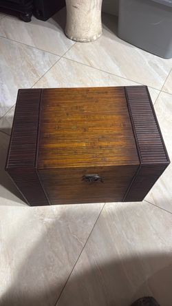 Wooden Storage Chest Box