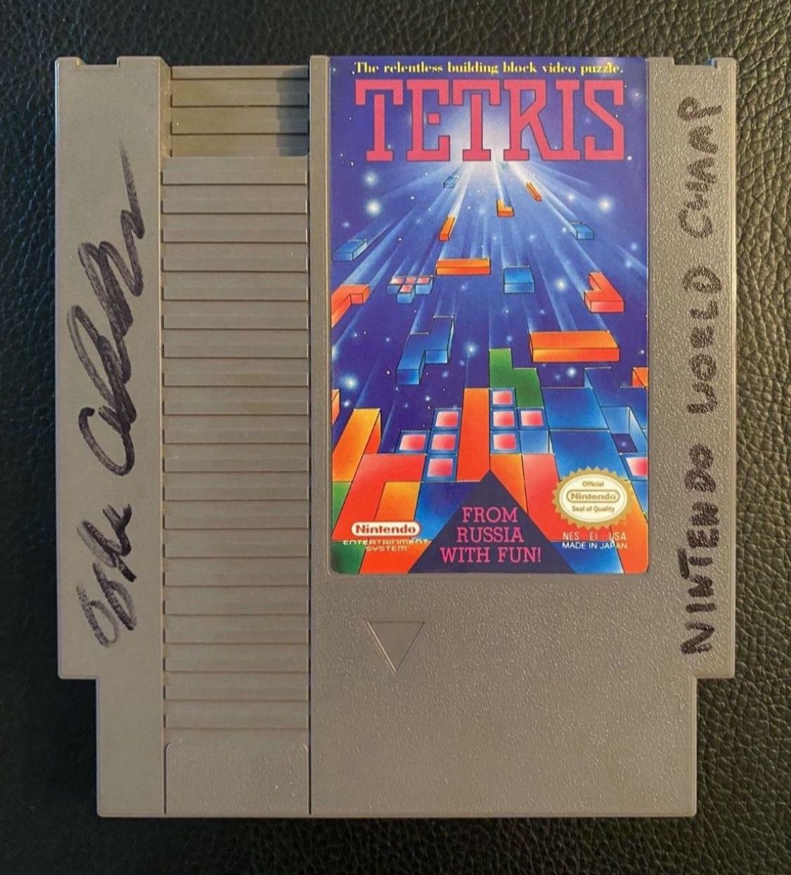 Thor Aackerlund (Tetris)1990 NES WORLD CHAMPION (Hand Signed In Person) AUTO!!