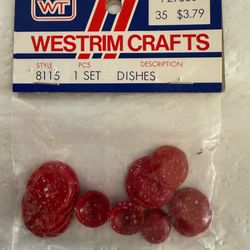 Westrim Crafts miniature dishes