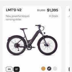 E-bike Brand New Still In Box Color Black 