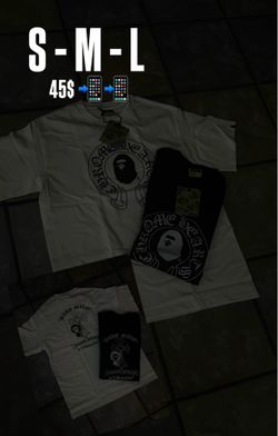 BAPE X CHROMEHEART SHIRTS $45$