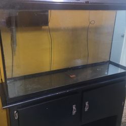 60 Gallon Aquarium With Stand And Accessories 