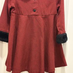 Beautiful Red And black Dress 