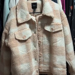 Forever 21 Fleece Jacket 