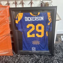 Authentic Signed Eric Dickerson Jersey 