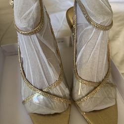 Jessica Simpson Clear sandals size 8-1/2 $50 OBO