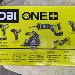 Ryobi One 18v 6- Tool Kit