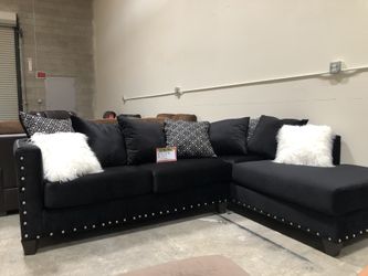 Black couch